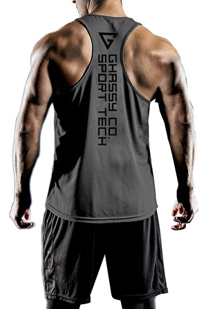 Ghassy Co. Erkek Dry Fit Y-back Gym Fitness Sporcu Atleti GYM-109