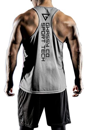 Ghassy Co. Erkek Dry Fit Y-back Gym Fitness Sporcu Atleti GYM-114