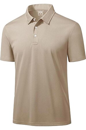 Ghassy Co. Erkek Golf Dry Fit Classic Tenis Casual Polo Yaka T-Shirt