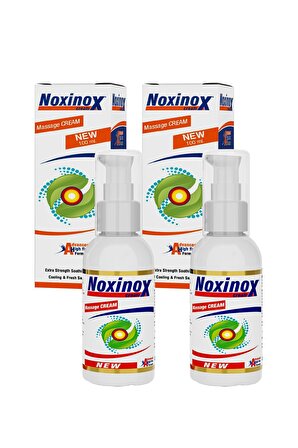 Com Noxinox Cream Rahatlatıcı ve Serinletici Masaj Kremi 100 ml 2'LI Paket