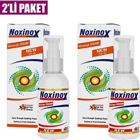 Noxinox Cream 100 Ml Masak Kremi 2li Paket