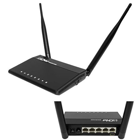 KABLOSUZ MODEM ROUTER 4 PORT 300 MBPS CNET WNIR-3300