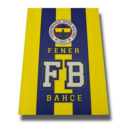 Fenerbahçe A4 60 Yaprak Plastik Kapak Dikişli Defter Kareli (463618)