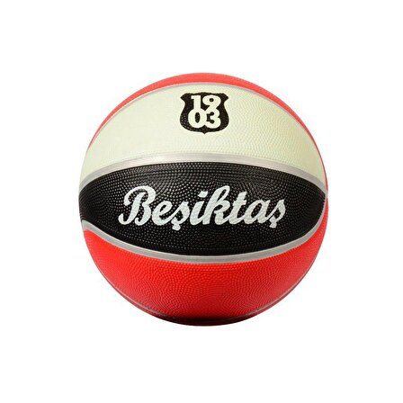 Basketbol Topu Beşiktaş No:7 Siyah-Beyaz-Kırmızı 509251