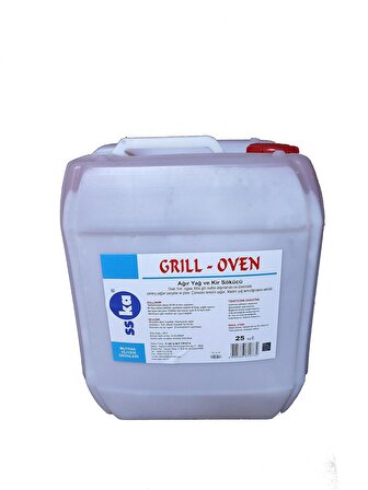 Sska Grill-Oven 25 kg Yağ Çözücü Sıvı