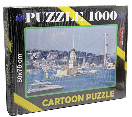 Cartoon Manzara 1000 Parça Yetişkin Puzzle