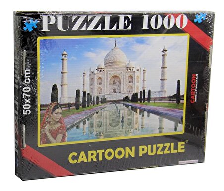 Cartoon Manzara 1000 Parça Yetişkin Puzzle