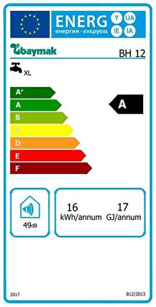 Baymak BH 12 LN 50 lt Doğalgazlı Şofben