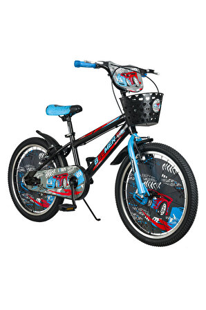 Tunca Beemer 20 Jant New Design 7 - 10 Yaş Çocuk Bisikleti (2024 Model) + Yan Takviye Destek Tekeri