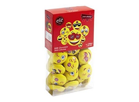 Elit Mini Elitoloji Emoji Çikolata 200g