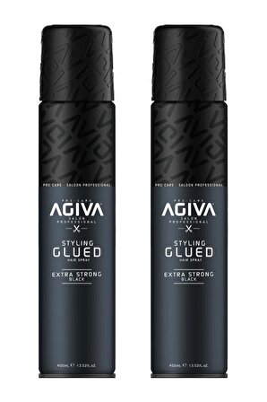 Agiva Styling Glued Exstra Strong Saç Spreyi 400ml X2