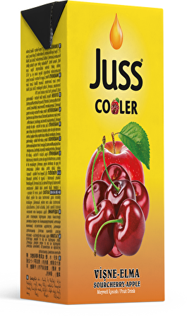 Juss Cooler Vişne Aromalı Meyve Suyu 200 ml 27'li