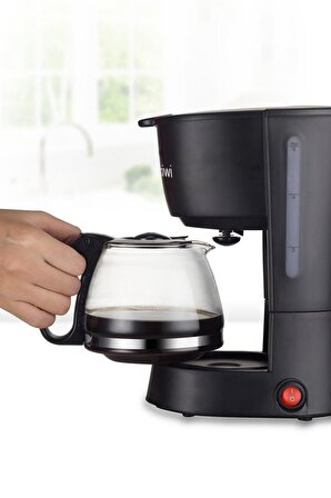 Kiwi KCM-7542 Solo Siyah Filtre Kahve Makinesi