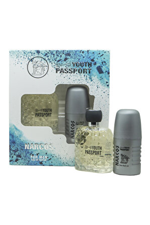 Youth Passport Narcos Edp 100 ml + Deodorant Roll-on 60 ml Erkek Parfüm Seti