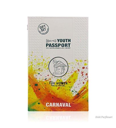 Youth Passport 75ml Edp Carnaval + Deo Roll-On 60ml Kadın Parfüm Set
