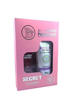 Youth Passport Secret Kadın Parfüm 75ml EDP Set