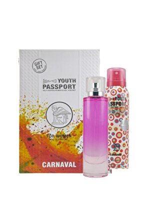 Youth Passport Carnaval Kadın Parfümü + Deodorant Set