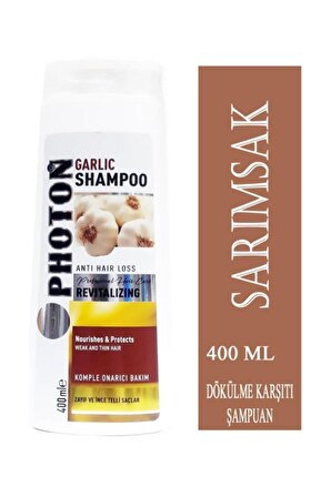 Photon Garlic Tüm Saçlar İçin Besleyici Sarımsaklı Şampuan 400 ml