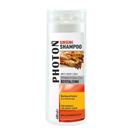 Photon Ginseng Tüm Saçlar İçin Canlandırıcı Şampuan 400 ml