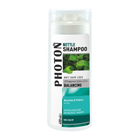 Photon Nettle Yağlı Saçlar İçin Arındırıcı Şampuan 400 ml