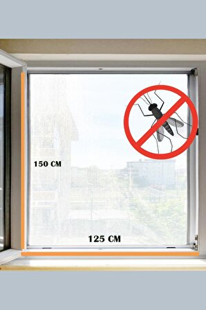 Pencere Sinekliği Çift Kanat 125x150 cm
