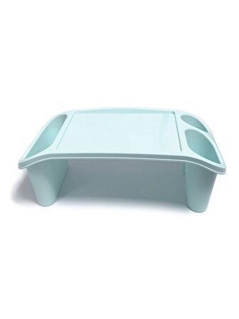 Plastik Hobi Masası Laptop Sehpası Mavi