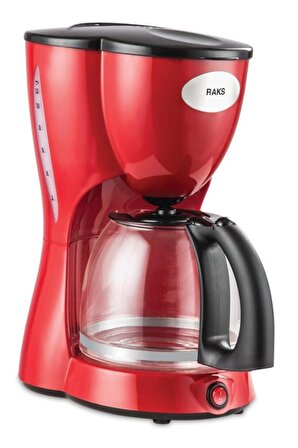 Raks Forte Solo Kırmızı Filtre Kahve Makinesi