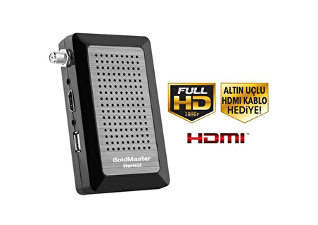 Goldmaster Herkül Mini Hd Uydu Alıcısı