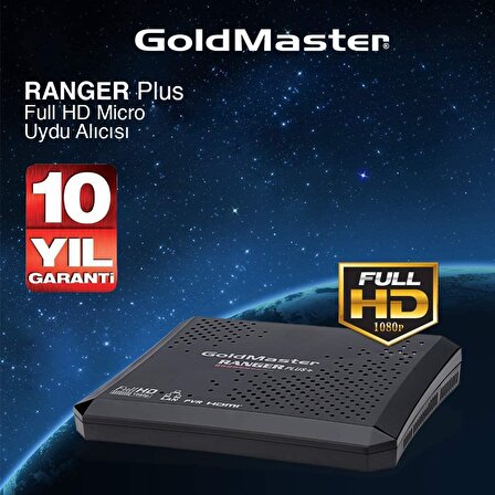 Goldmaster Ranger Plus Full HD PVR Uydu Alıcısı