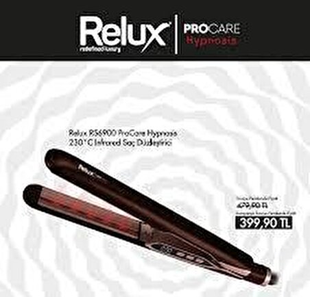 Relux RS6900 ProCare Seramik Turmalin Dijital Ekranlı Saç Düzleştirici 