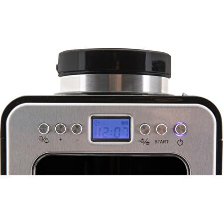 Ögütücülü Filtre Kahve Makinesi  Dilediğiniz Lezzette Çekirdek Öğütme, Haznede Sıcak Tutma Fonksiyonu