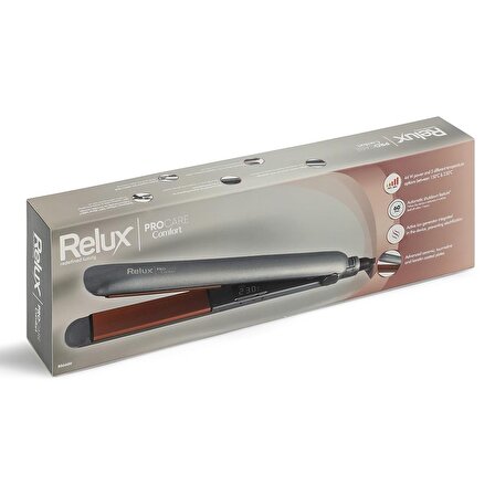 Relux RS6600 ProCare Seramik Turmalin Dijital Ekranlı İyonlu Saç Düzleştirici 