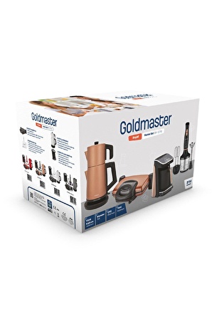 GOLDMASTER ROYAL HOME SET BY-5718AN ANTRASİT