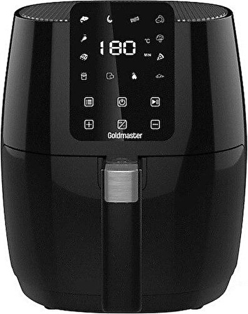 Gold Master GM-7478 Porto 4.5 lt Yağsız Airfryer Siyah