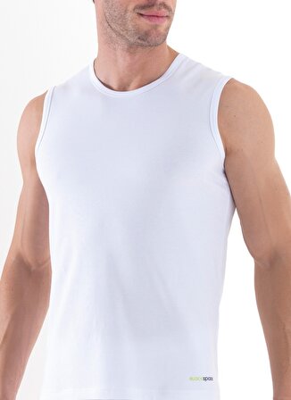 Blackspade Beyaz Erkek İç Giyim Atlet 9234 Tender Cotton