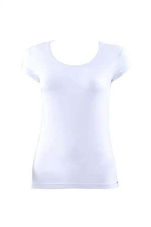 Blackspade 1622 Kadın %94 Modal Nefes Alan Silver T-Shirt