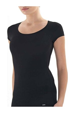 Blackspade 1622 Kadın %94 Modal Nefes Alan Silver T-Shirt