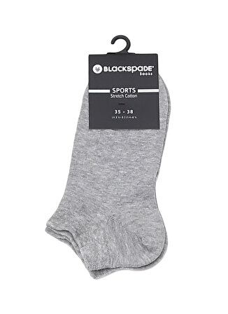 Blackspade Füme Melanj Kadın Soket Çorap