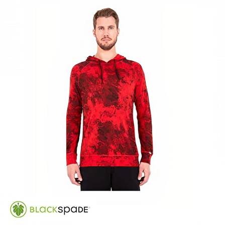 BLACKSPADE Termal Sweatshirt  2. Seviye Kırmızı XL