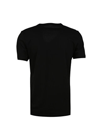 Blackspade V Yaka Düz Siyah Erkek T-Shirt 9639