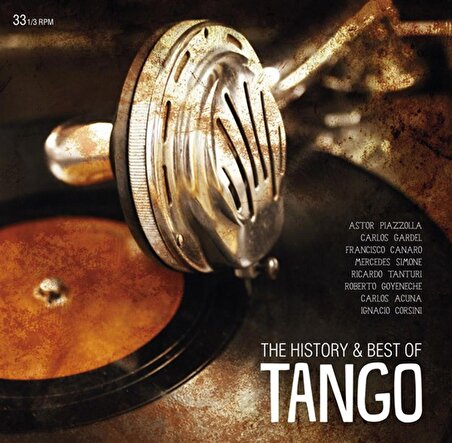 The History & Best Of Tango - Çeşitli Sanatçılar   (Plak)