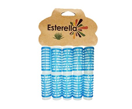 Esterella Isıtmalı Bigudi - Mavi