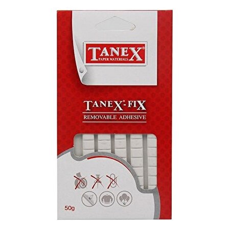 Tanex Fıx Yapıştırıcı Beyaz Renk 50 Gr