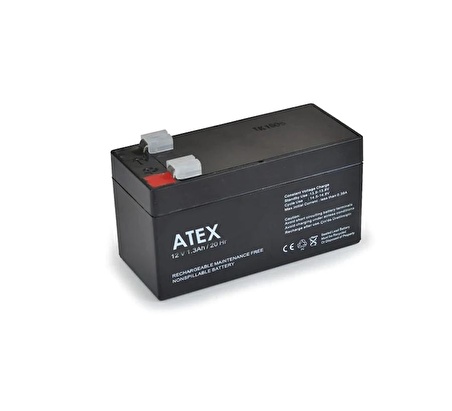 AKÜ 12V 1.3A (9.7X5X4.3CM) ATEX