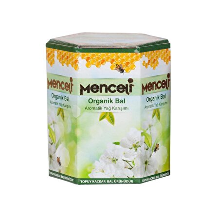Organik Menceli - Kaçkar Bal ve Aromatik Yağlar Karışımı 250 gr.