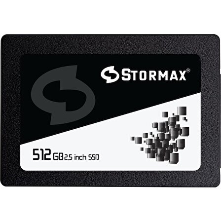 Stormax SMX-SSD30BLCK Sata 3.0 512 GB SSD