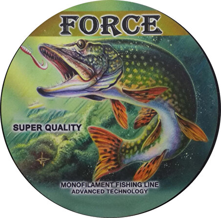 Effe Force 500 Metre Sazan Yayın Turna Alabalık Misinası Yeşil