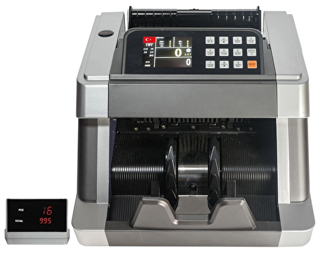 Baove GB8100 Karışık Para Sayma Makinesi ve Sahte Yakalama - TL - Euro - USD - Müşteri Ekranı Hediye