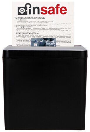 Baove PS510 Evrak İmha Makinesi ve Kağıt İmha, Kredi Kartı İmha Makinesi - Çapraz Kesim - 9Lt