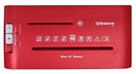 Baove PS820 Evrak İmha Makinesi ve Kağıt Kesme - Cd - Kredi Kartı İmha Makinesi - Çapraz Kesim - 15Litre